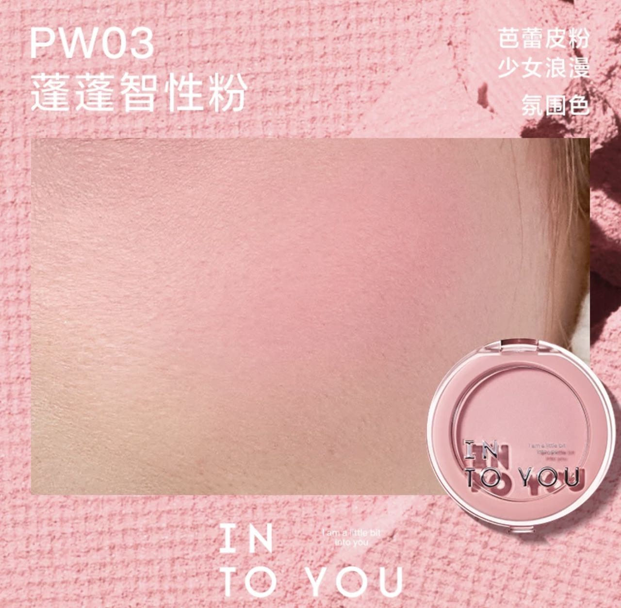 INTO YOU - Fluffy Pillow Single Blusher