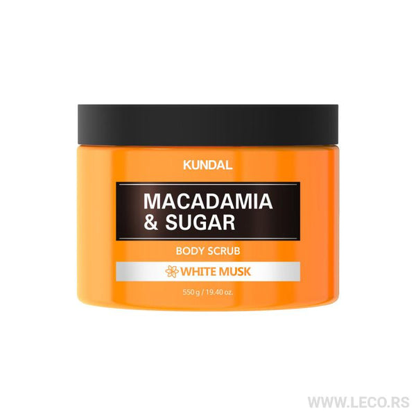 KUNDAL MACADAMIA&SUGAR BODY SCRUB CHERRY BLOSSOM