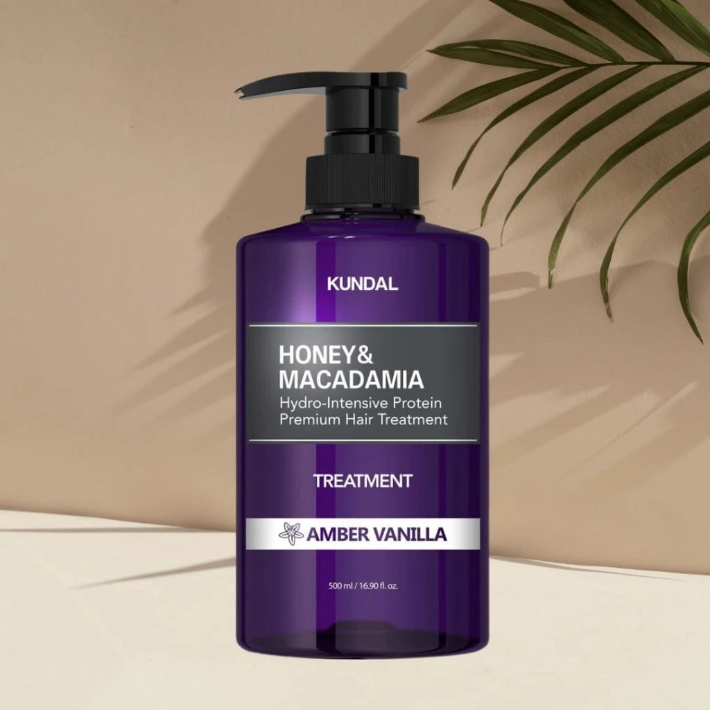 KUNDAL Honey & Macadamia Hydro-Intensive Protein Premiun Hair Treatment - Amber Vanilla