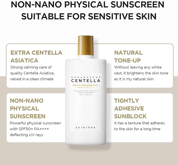 SKIN1004 CENTELLA SUNCREAM PLUS SPF50+ - ELI COSMETICS