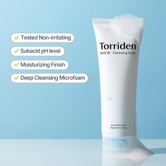 DIVE IN Low Molecular Hyaluronic Acid Cleansing Foam