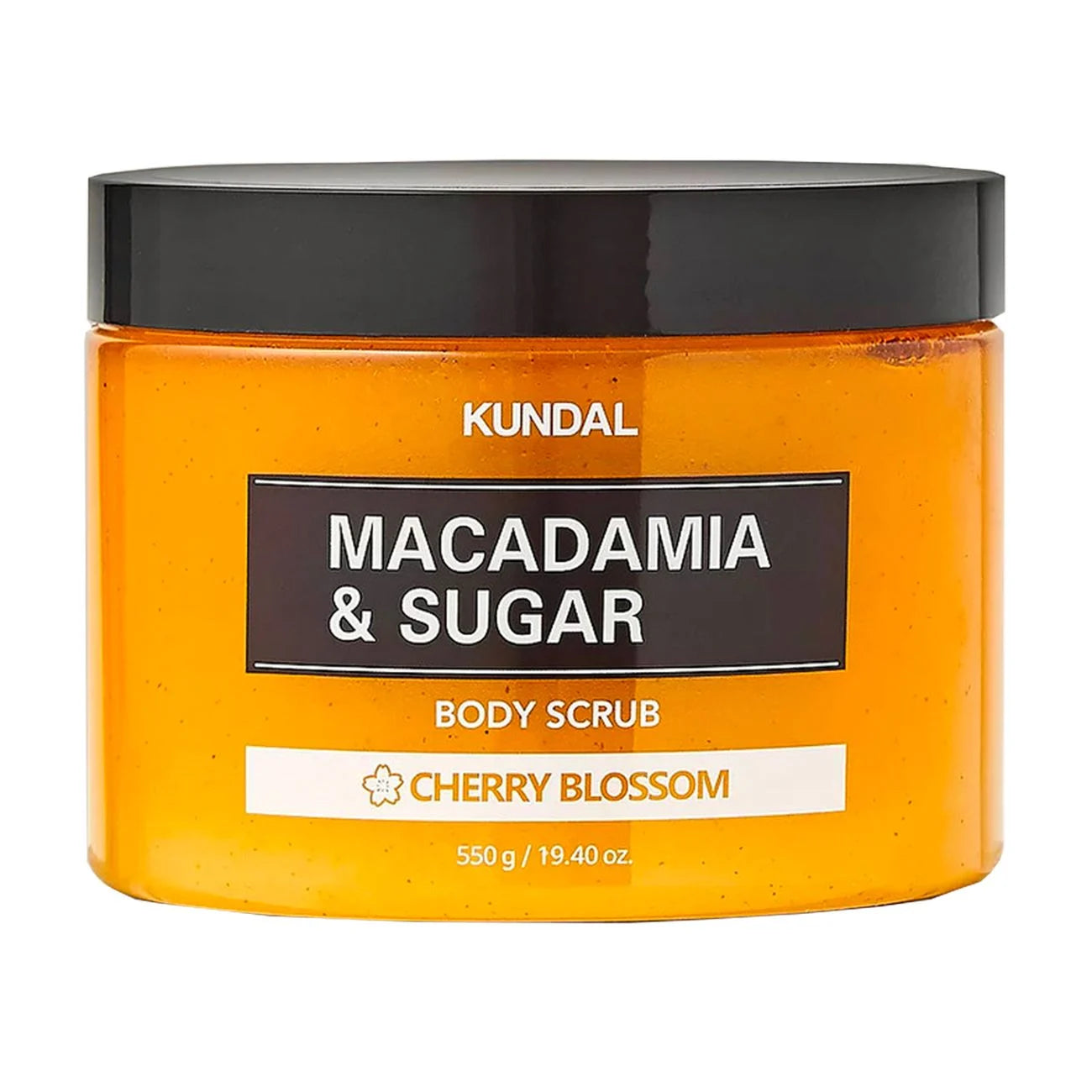 KUNDAL Macadamia & Sugar Body Scrub - Cherry Blossom