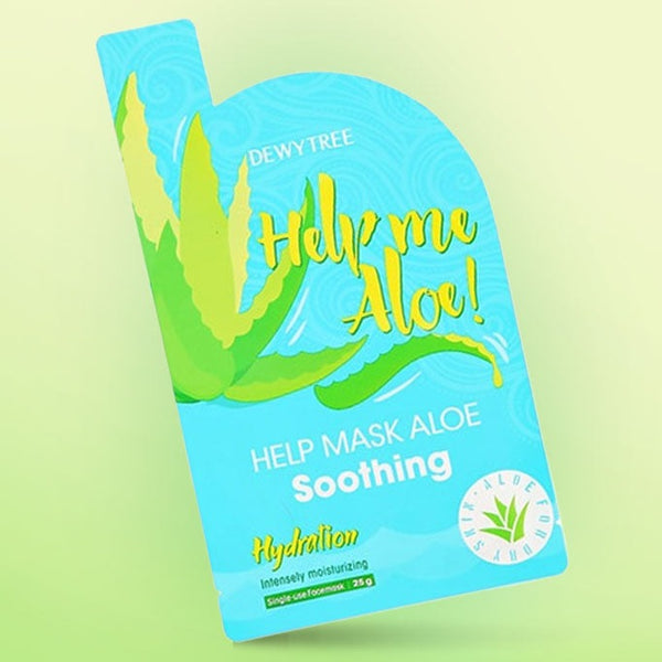 DEWYTREE HELP MASK ALOE SOOTHING 10 pz - ELI COSMETICS