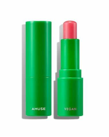 AMUSE Vegan Green Lip Balm 02 ROSE