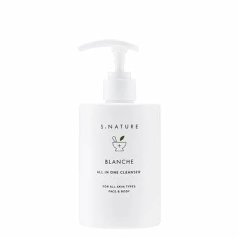 S.NATURE BLANCHE ALL IN ONE CLEANSER 260ML