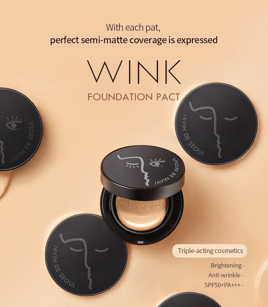 JAVIN DE SEOUL FONDOTINTA CUSHION WINK