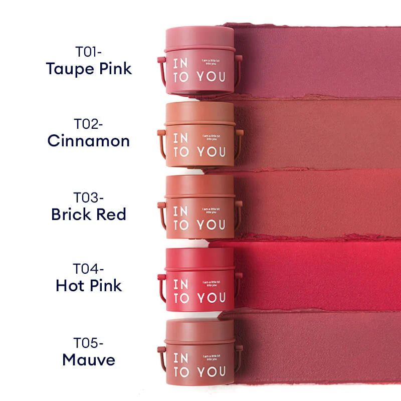 INTO YOU - Matte Lip & Cheek Barrel Mud