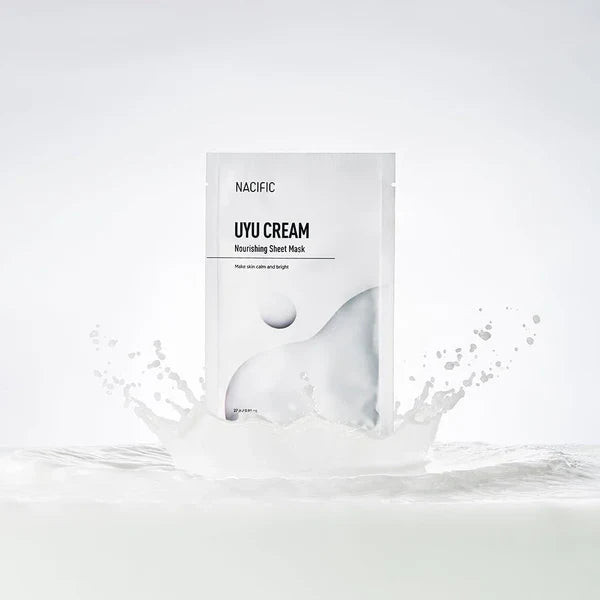 NACIFIC UYU CREAM NOURISHING SHEET MASK (10PZ)