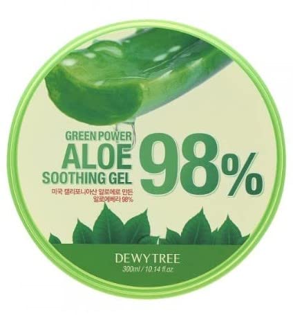 DEWYTREE GREEN POWER 98% ALOE SOOTHING GEL 300ML - ELI COSMETICS