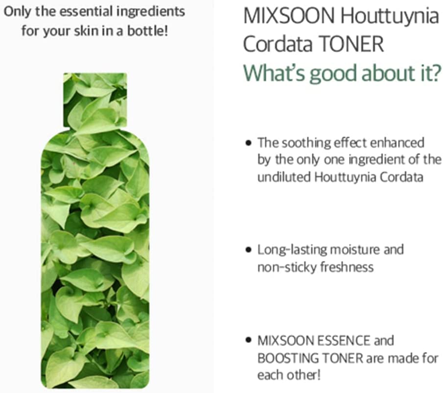 MIXSOON HEARTLEAF TONER 300ML