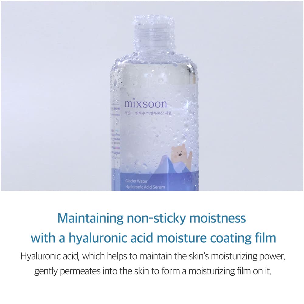 MIXSOON Glacier Water Hyaluronic Acid Serum 300ML