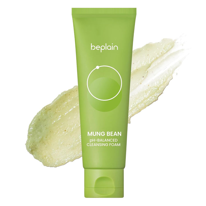 BEPLAIN MUNG BEAN pH-BALANCED CLEANSING FOAM 160ml - ELI COSMETICS