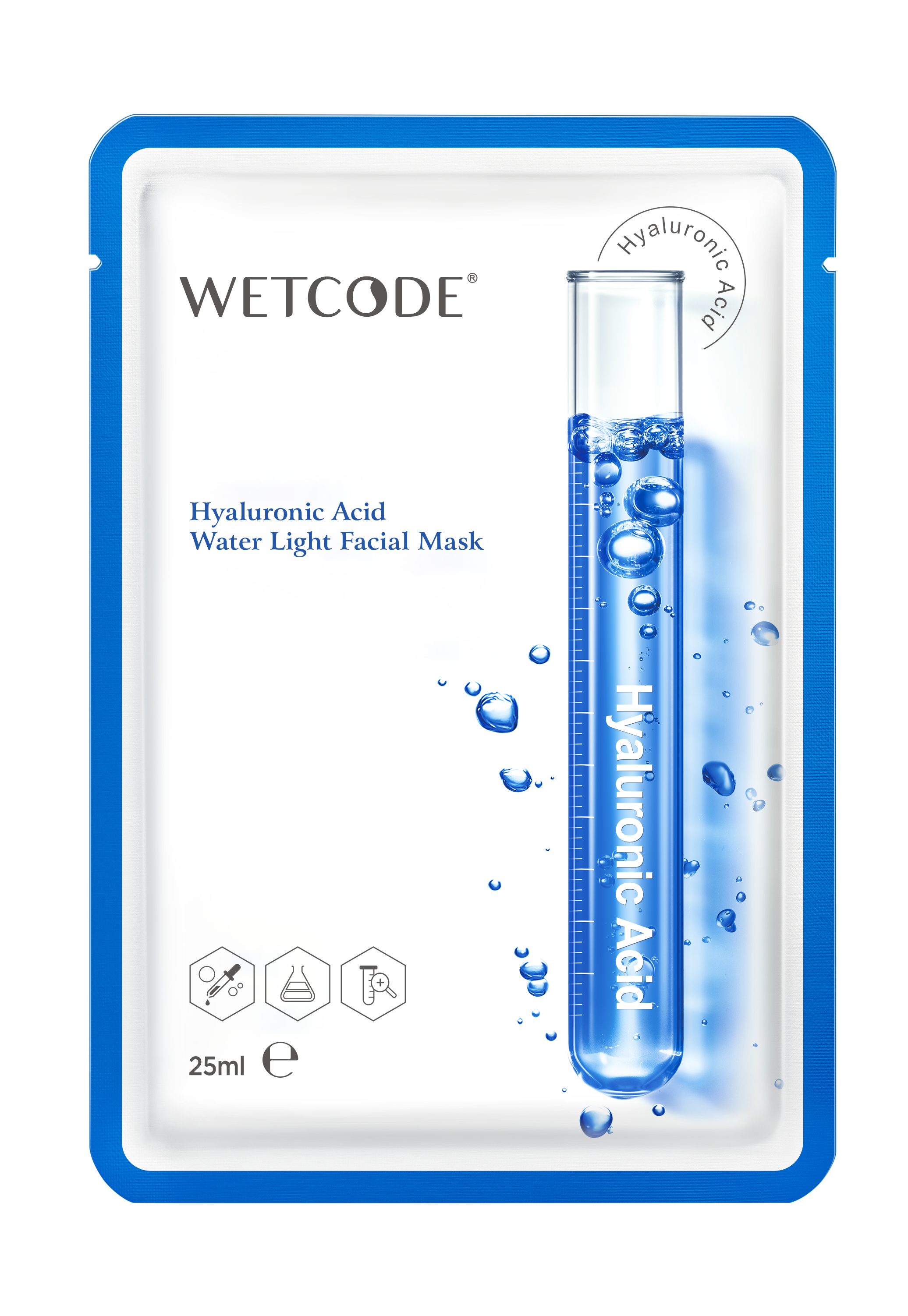 WETCODE HYALURONIC ACID FACIAL MASK 1PZ - ELI COSMETICS