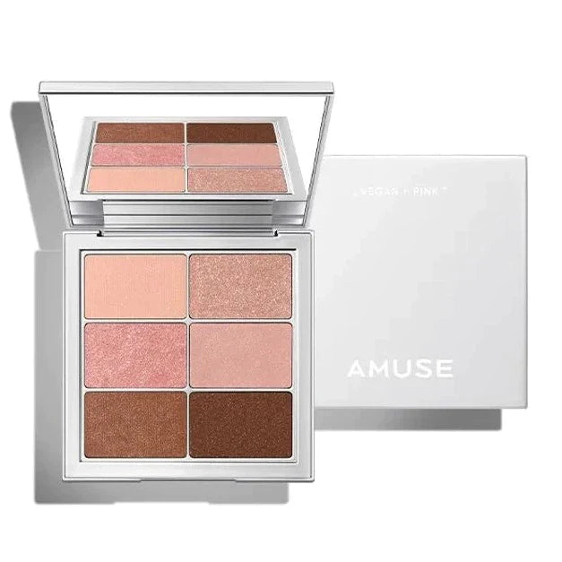 AMUSE - Eye Vegan Sheer Palette NO.02 SHEER PINK - ELI COSMETICS